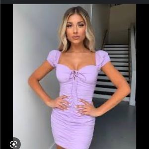 Tiger mist cayden dress lilac